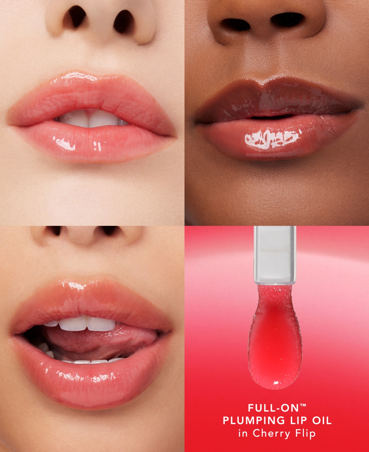 Buxom Cosmetics Full-on Plumping Lip Oil In Cherry Flip