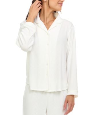 Women's Addie Printed Velour Long Sleeve Pajama Set