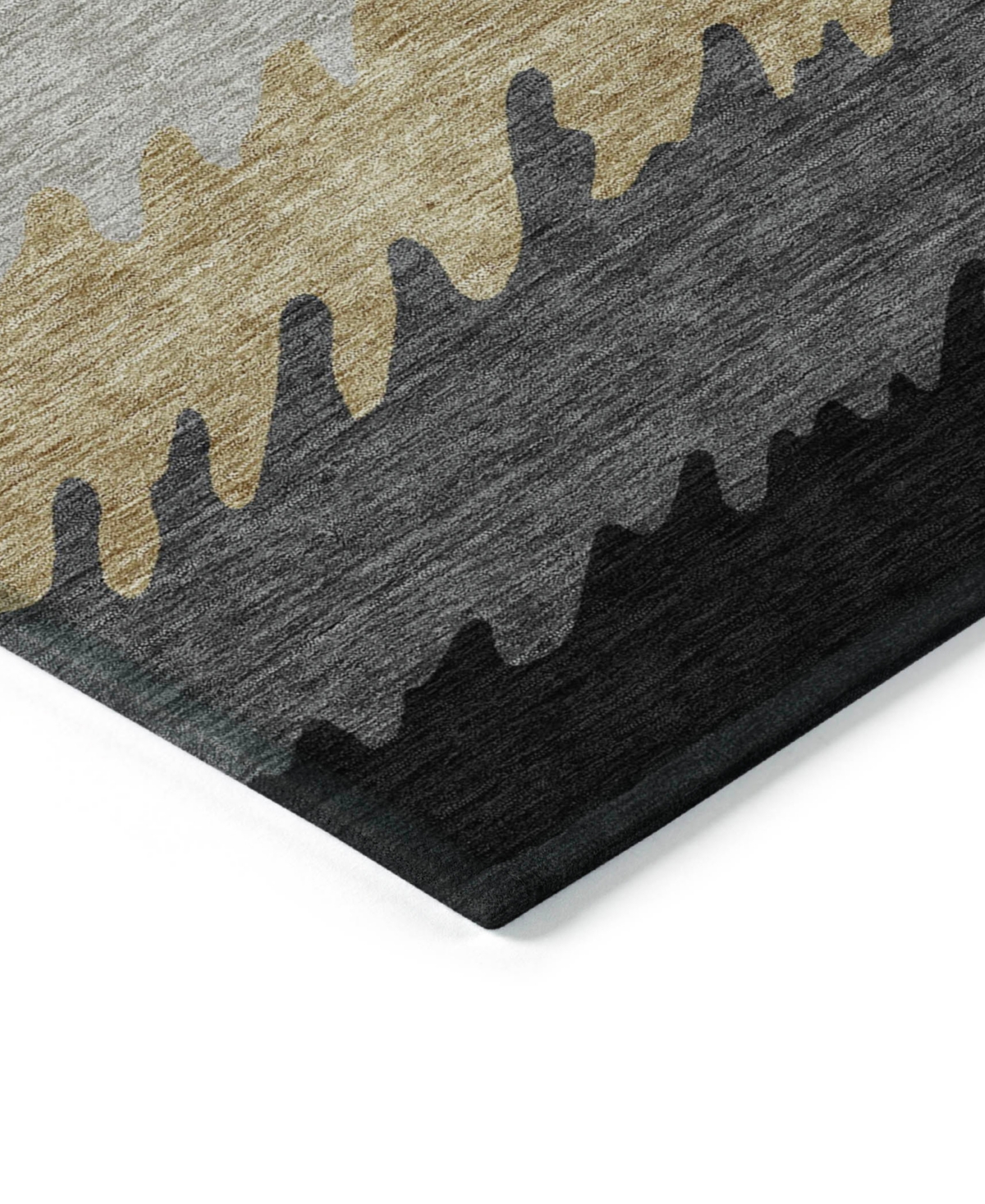 Addison Chantille Acn736 5'x7'6" Area Rug In Black