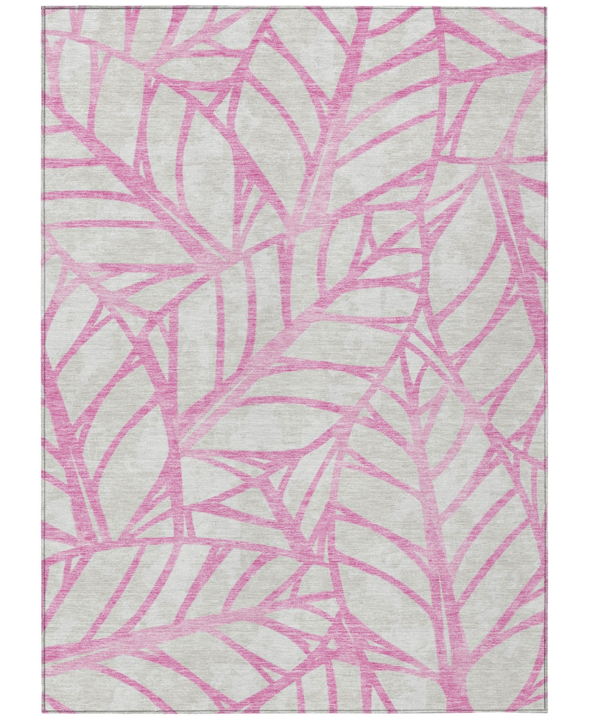 Addison Chantille Acn741 5'x7'6" Area Rug In Pink