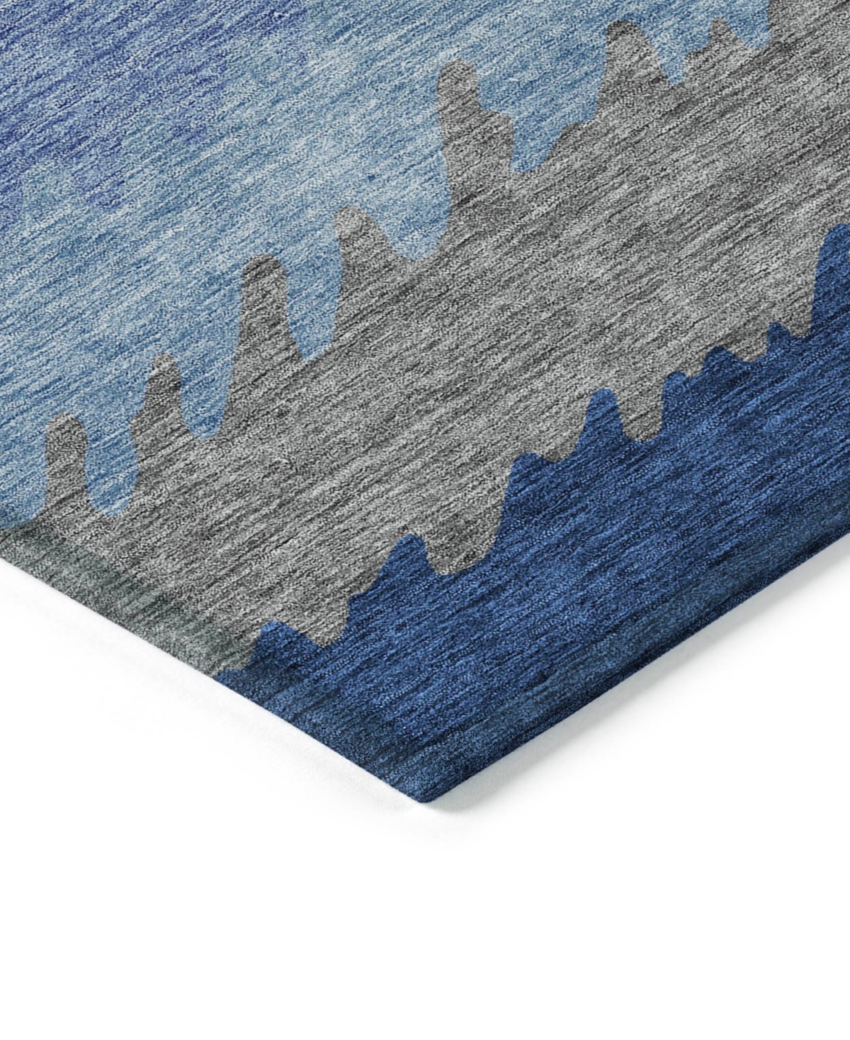 Addison Chantille Acn736 2'3"x7'6" Runner Area Rug In Navy