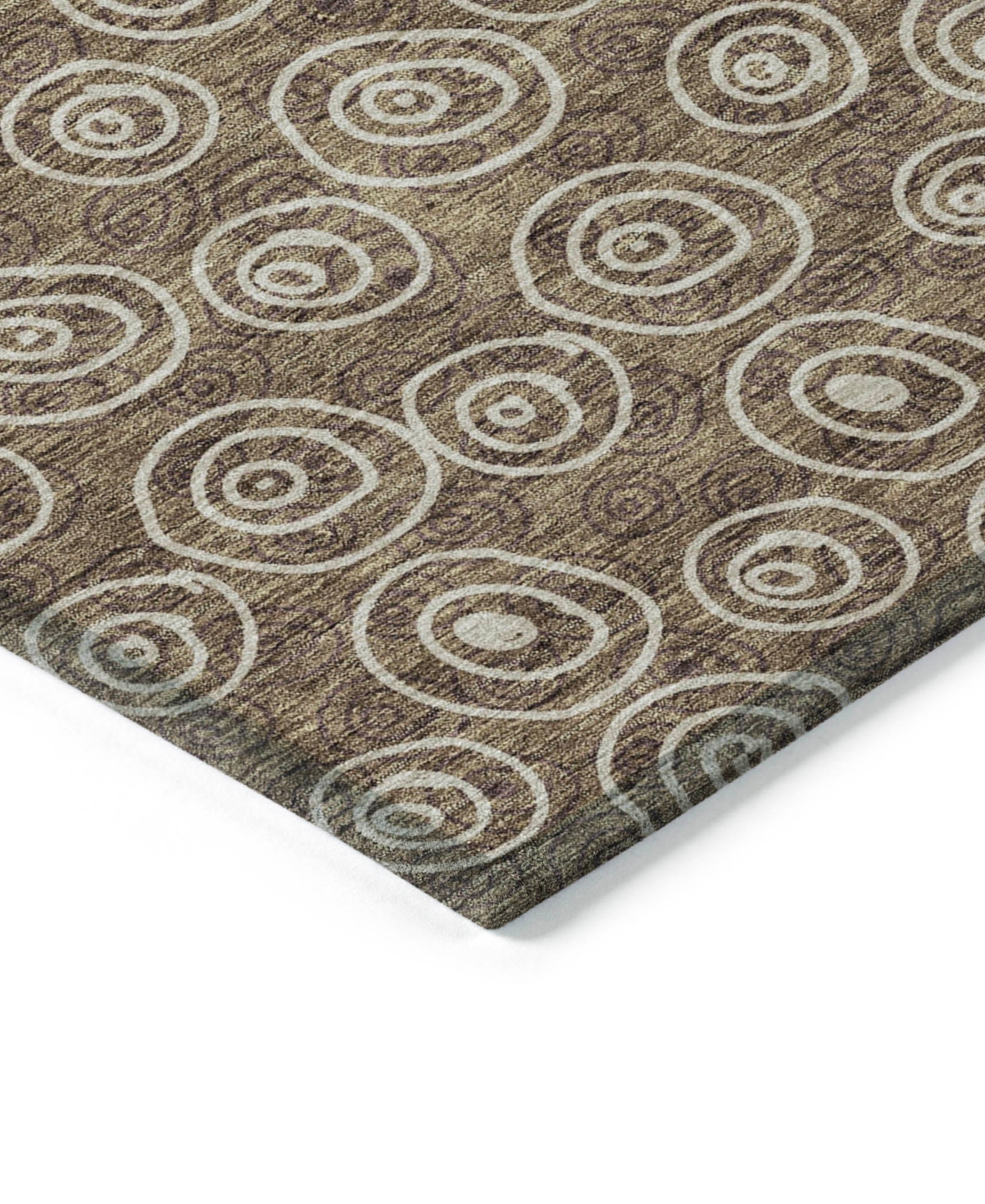 Addison Chantille Acn728 3'x5' Area Rug In Brown