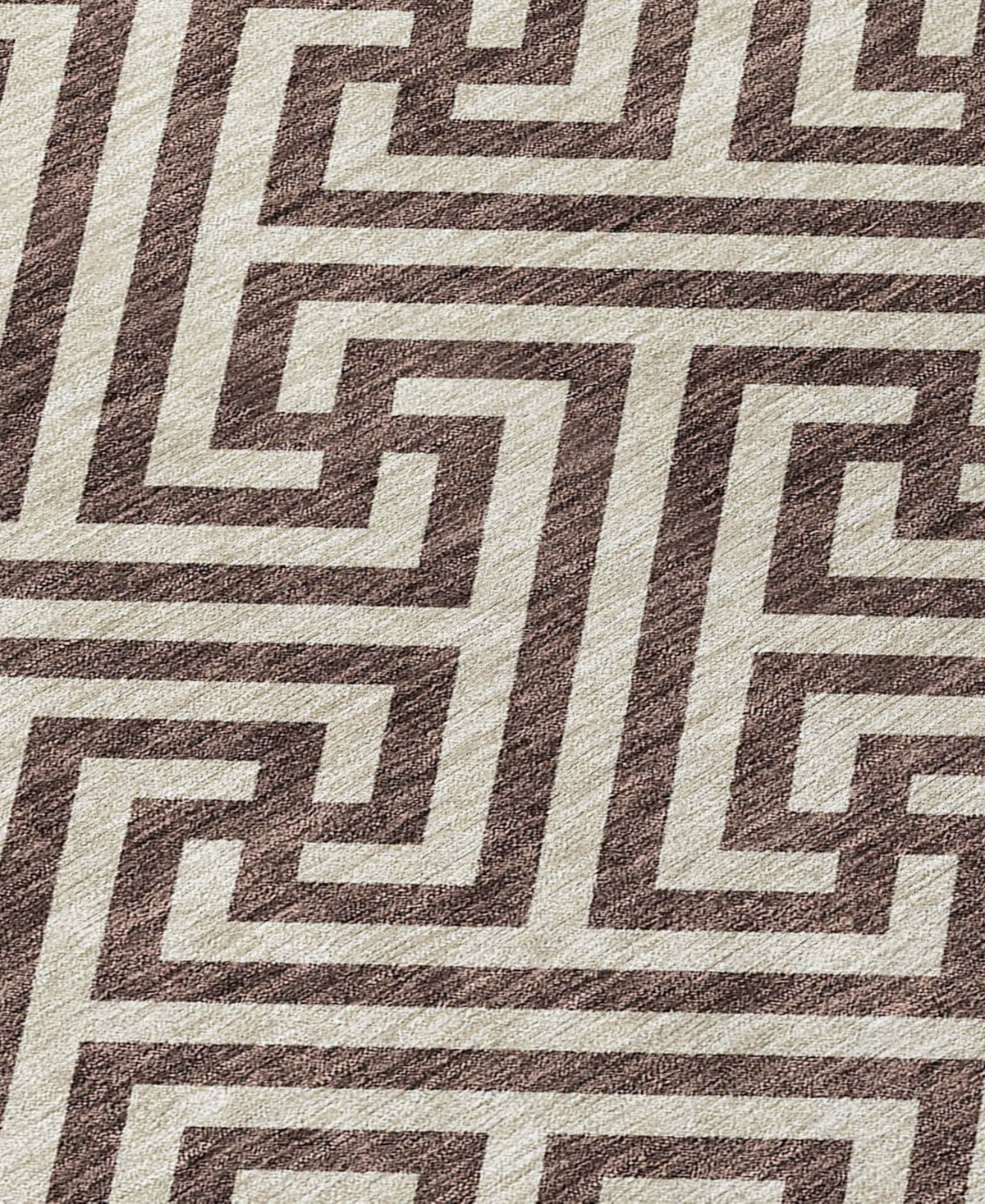 Addison Chantille Machine Washable Acn731 9'x12' Area Rug In Brown