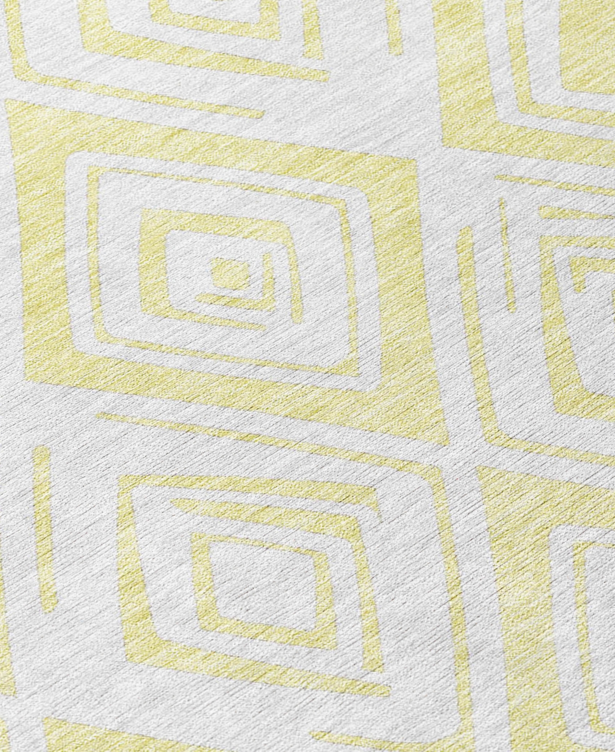 Addison Chantille Acn737 2'3"x7'6" Runner Area Rug In Yellow