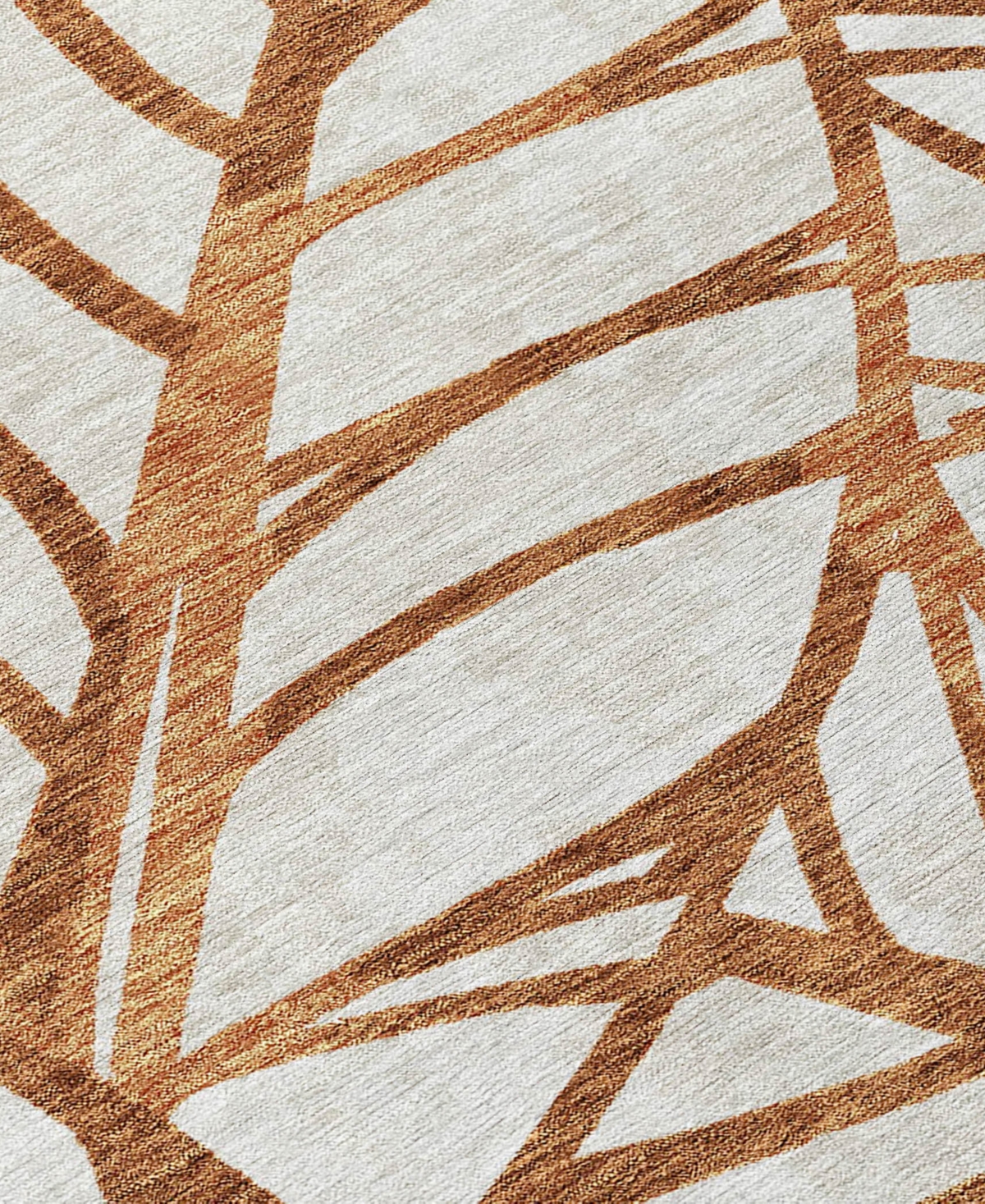 Addison Chantille Acn741 5'x7'6" Area Rug In Paprika