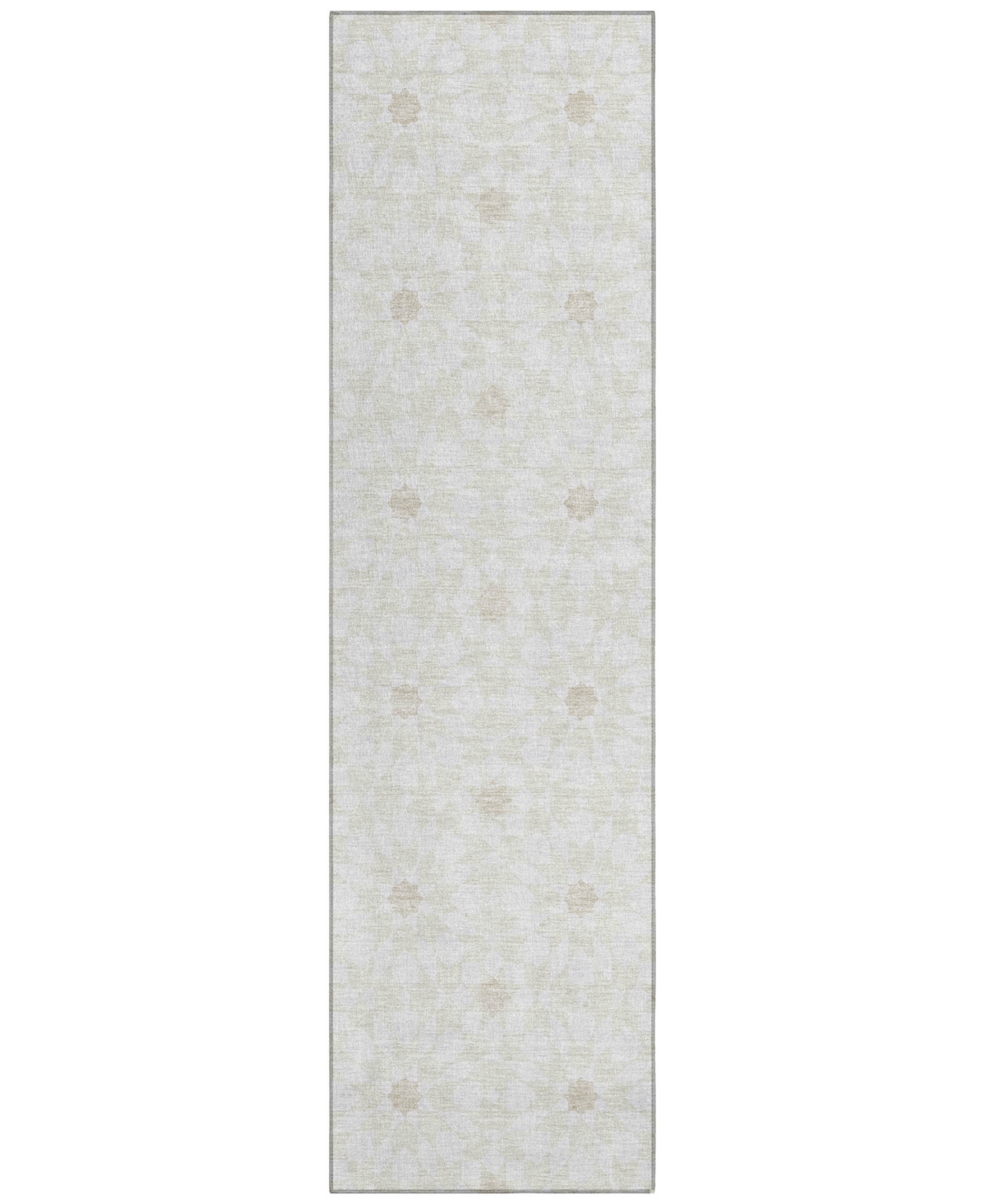 Addison Chantille Acn734 2'3"x7'6" Runner Area Rug In Ivory