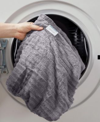 Cut Plush Lightweight Super Soft Luxury Bed Throw, 50" x 60"