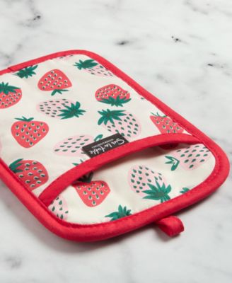 Fruit-Inspired Cotton Pot Holder Set, 10" x 7"