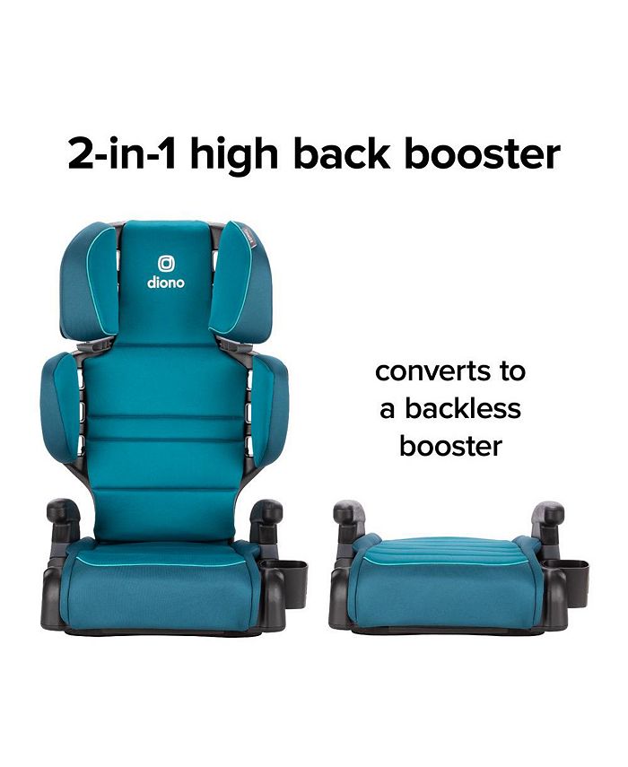 Diono Toddler Connect3 R 2-in-1 High-Back Booster - Blue - ONE SIZE