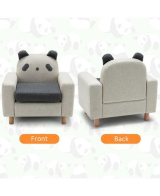 Kids Sofa with Armrest and Thick Cushion