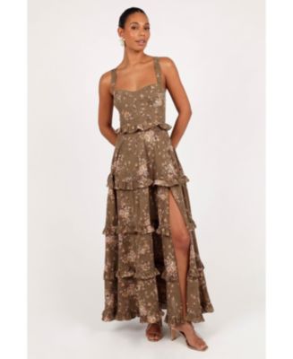 knee length dresses for ladies Lilia Tiered Maxi Dress  Penelope The Label