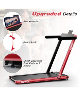 Motorized Treadmill Folding Under Desk Electric Treadmill w/ APP