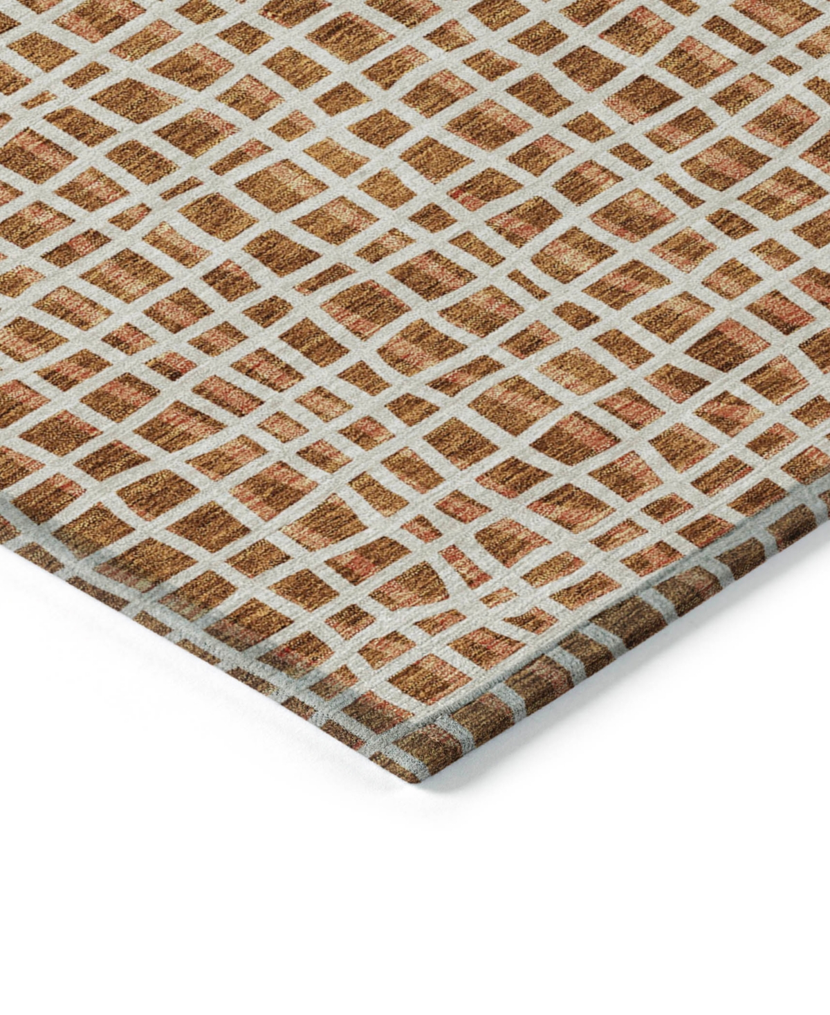 Addison Chantille Acn729 8'x10' Area Rug In Paprika