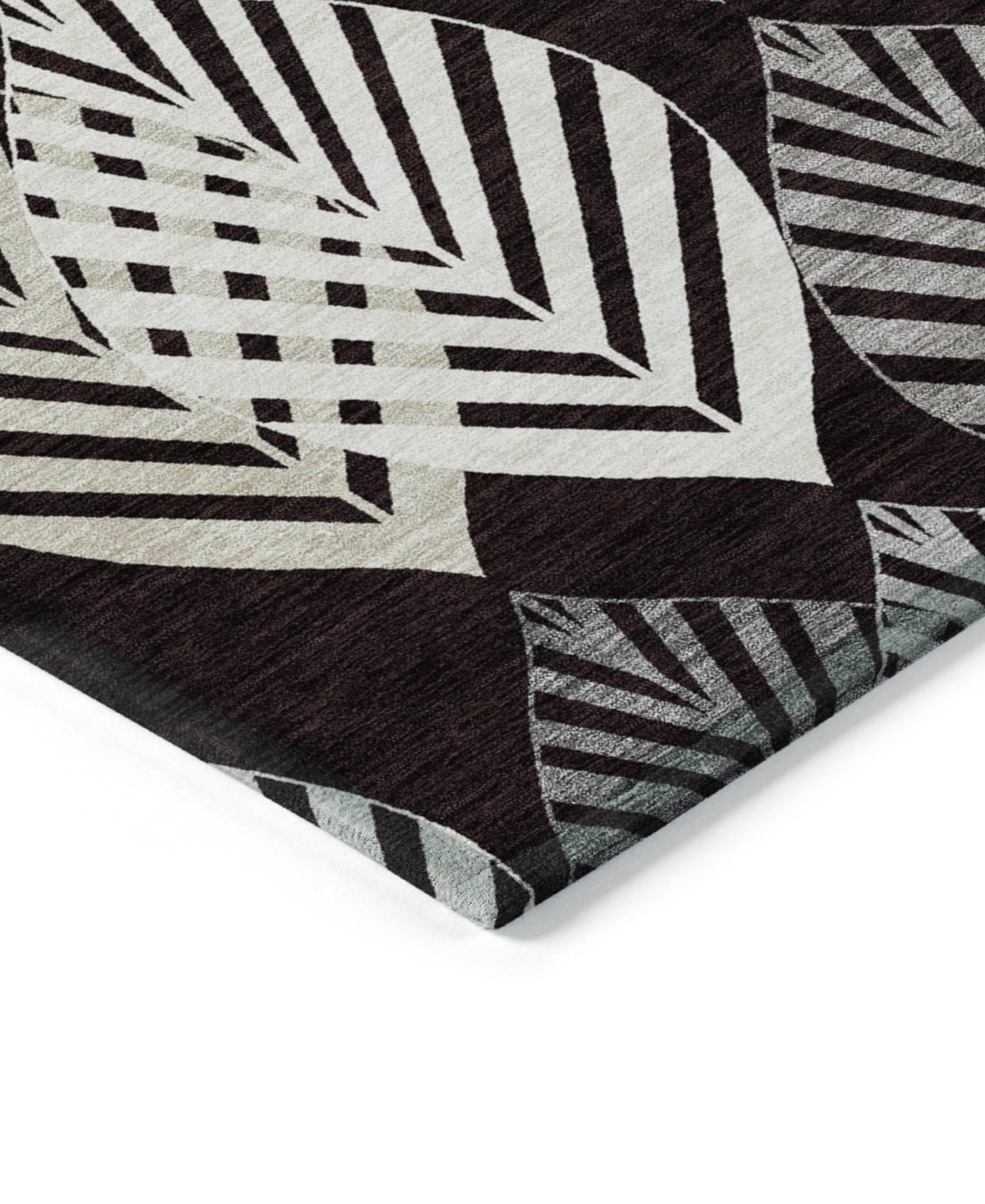 Addison Chantille Acn744 2'6"x3'10" Area Rug In Black