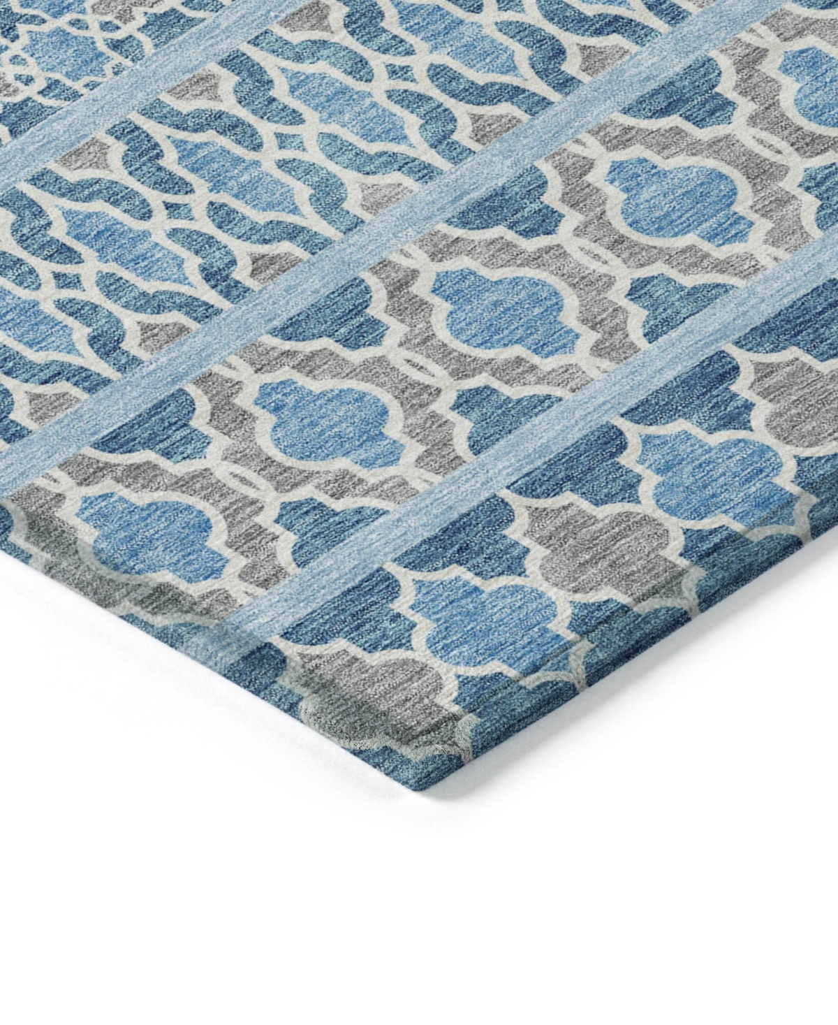 Addison Chantille Machine Washable Acn726 2'6"x3'10" Area Rug In Mist