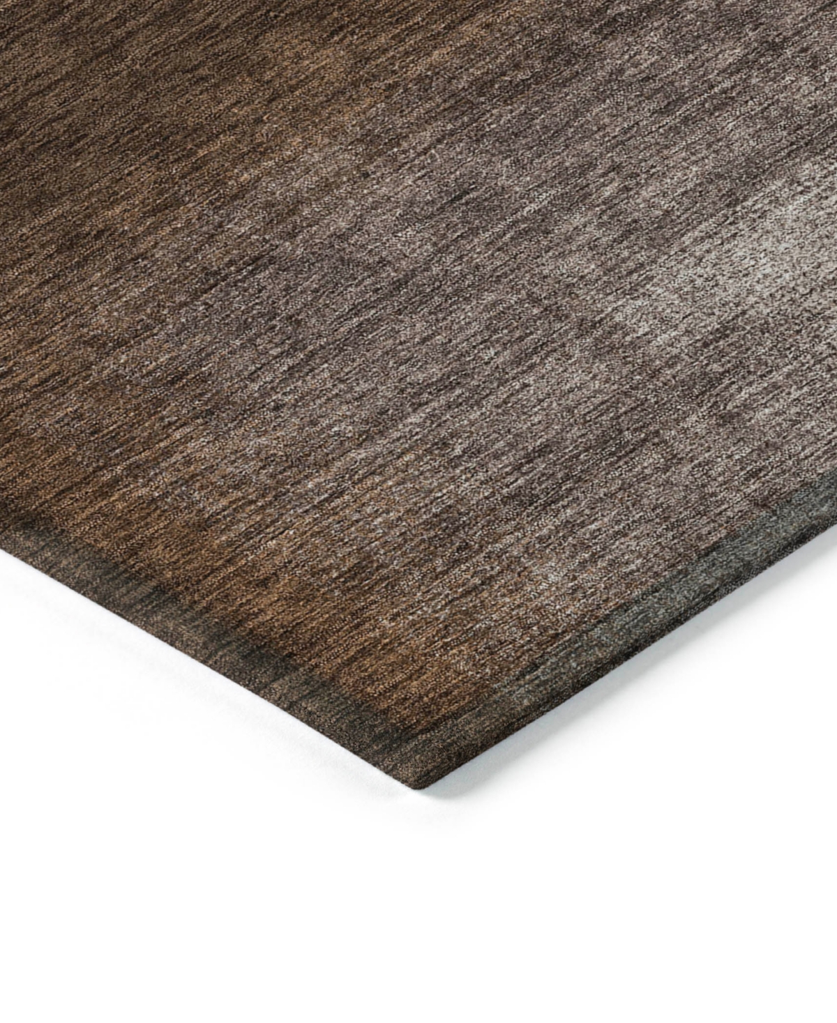 Addison Chantille Acn742 2'3"x7'6" Runner Area Rug In Chocolate