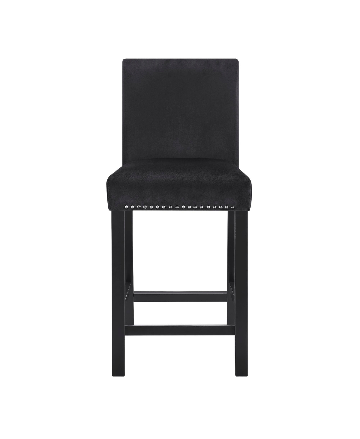 The Pop Home Set of 4 Dining Chairs with Nailhead Trim,Upholstered Chairs for Kitchen or Dining Room-The Pop Home