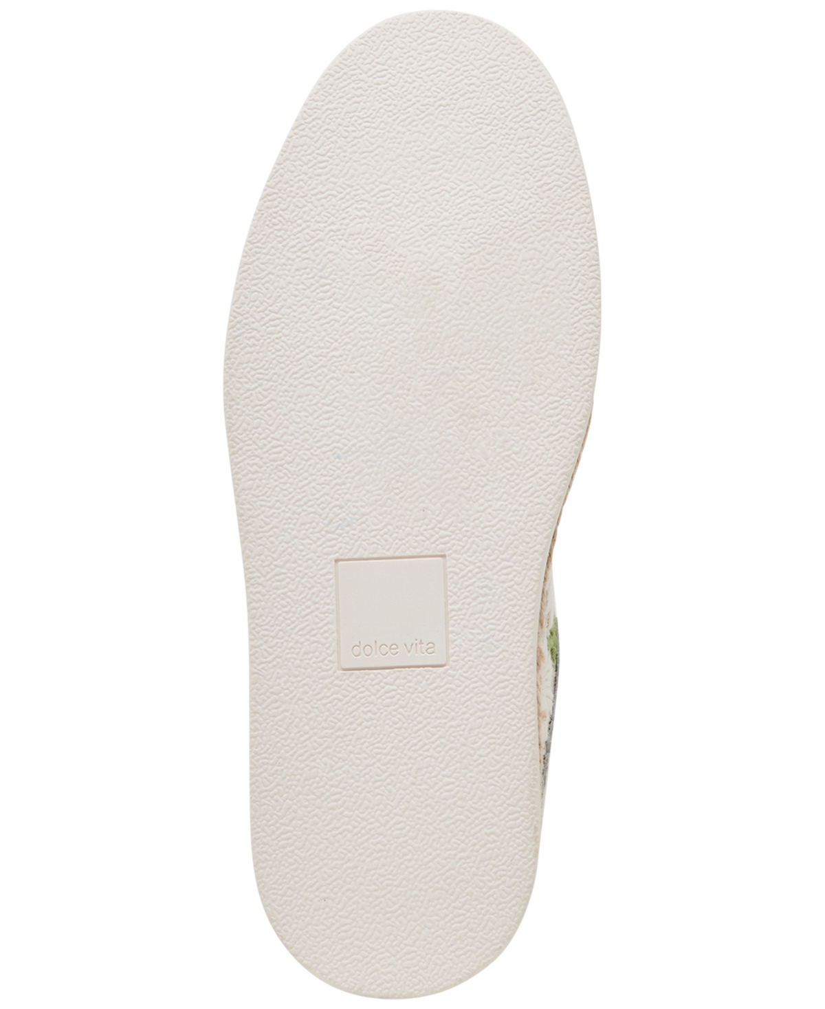Dolce Vita Women's Azalia Floral Crochet Espadrille Lace-up Sneakers In White Floral Raffia