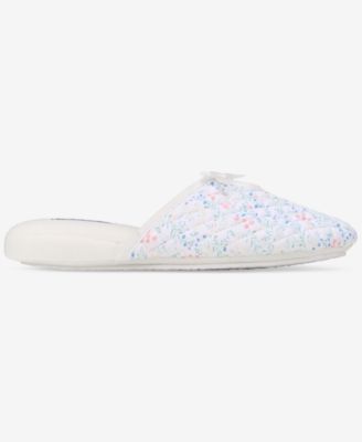 Charter Club Womens Leafy Floral Quilted Slippers Exclusively at Macys 6690₽