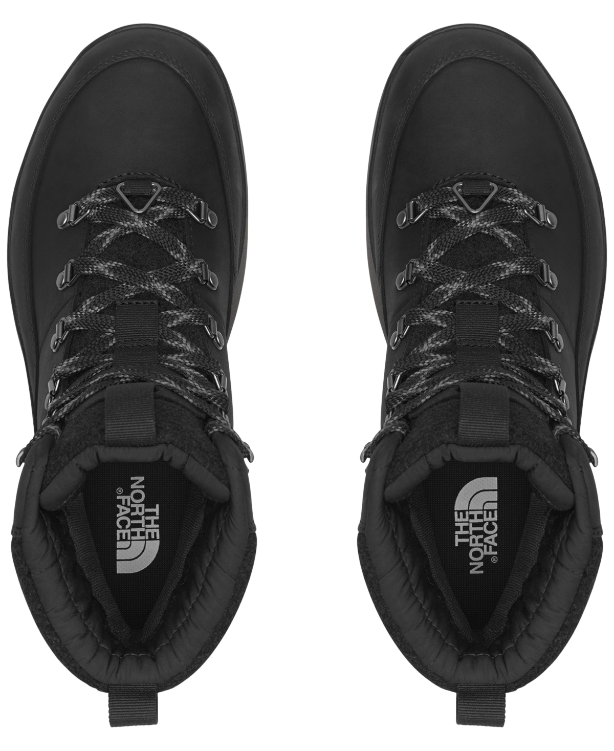 The North Face Men's Bergen Leather Waterproof Boots -TNF Black