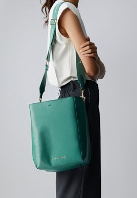 Webbing Strap Large Tote Satchel Victoria Hyde Romai