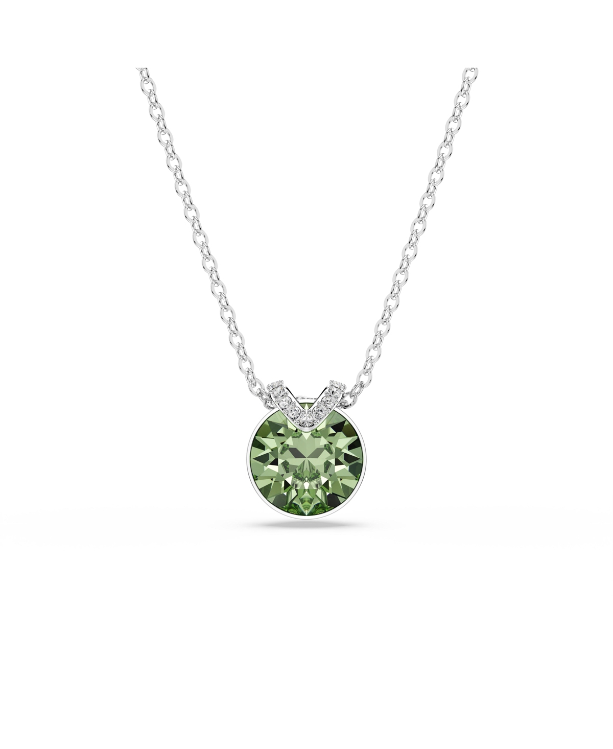 Swarovski Bella V Pendant In Green