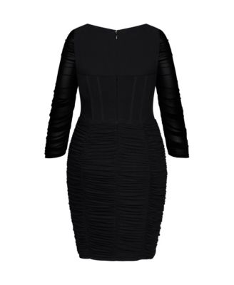 Plus Size Sexy Bustier Dress