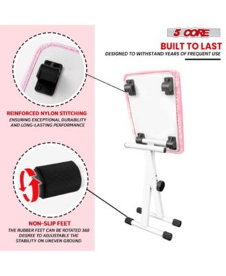 Keyboard Stand Single X Style Adjustable Piano Riser + Keyboard Piano Bench