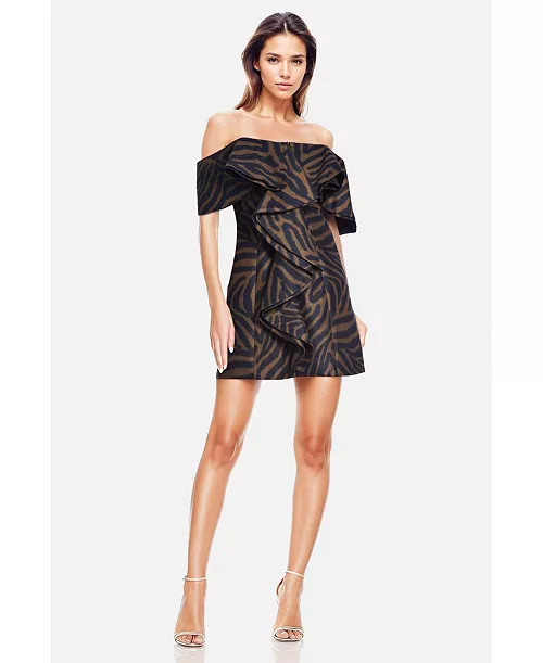 women's the blakely off-the-shoulder cocktail dress