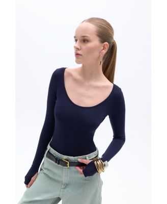 Women's Crew Neck Bodysuit