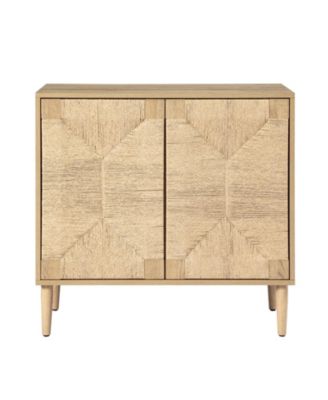 Varasso Transitional 30"Tall 2-Door Accent Cabinet with Adjustable Shelves
