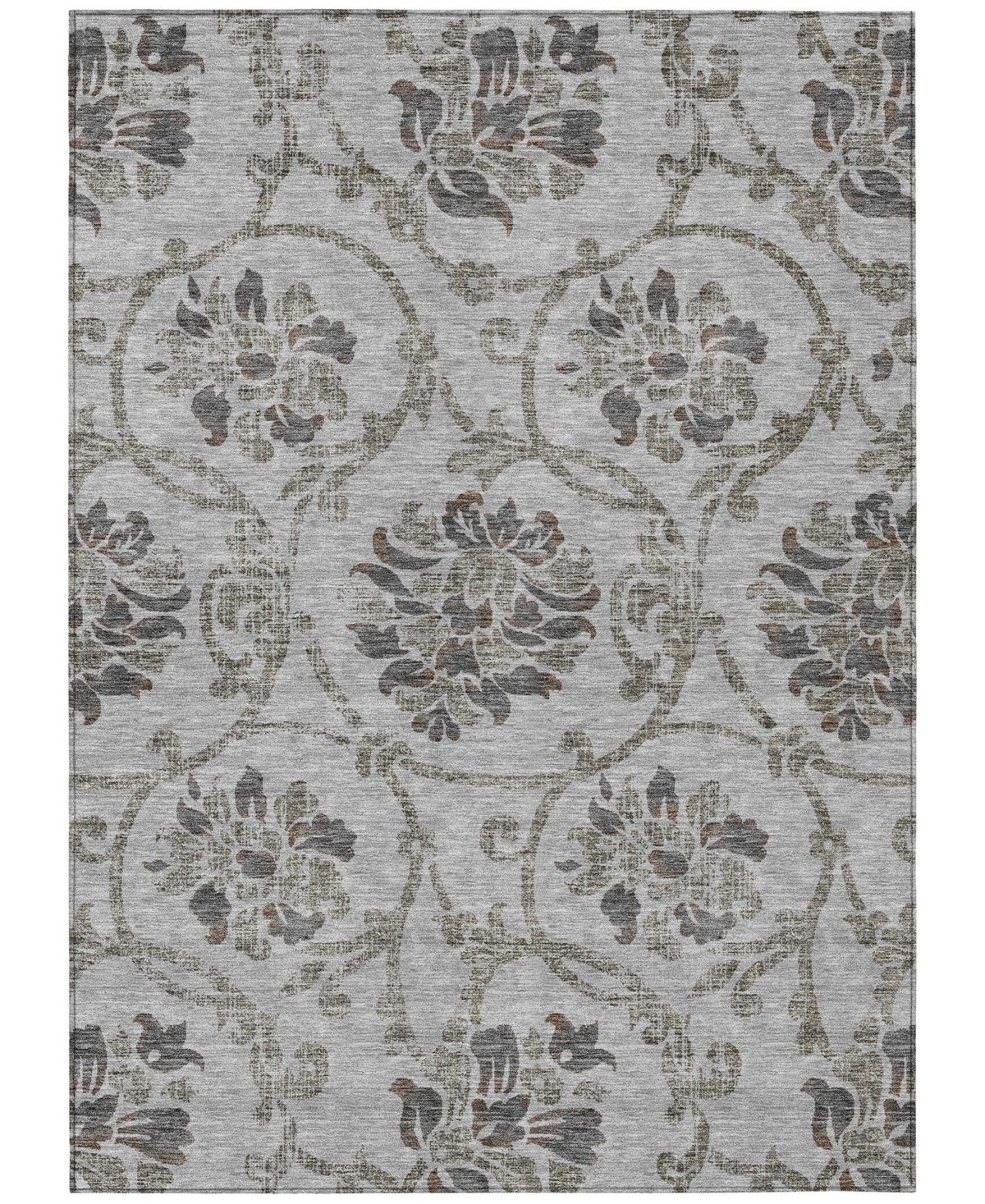 Addison Chantille Acn762 8'x10' Area Rug In Gray