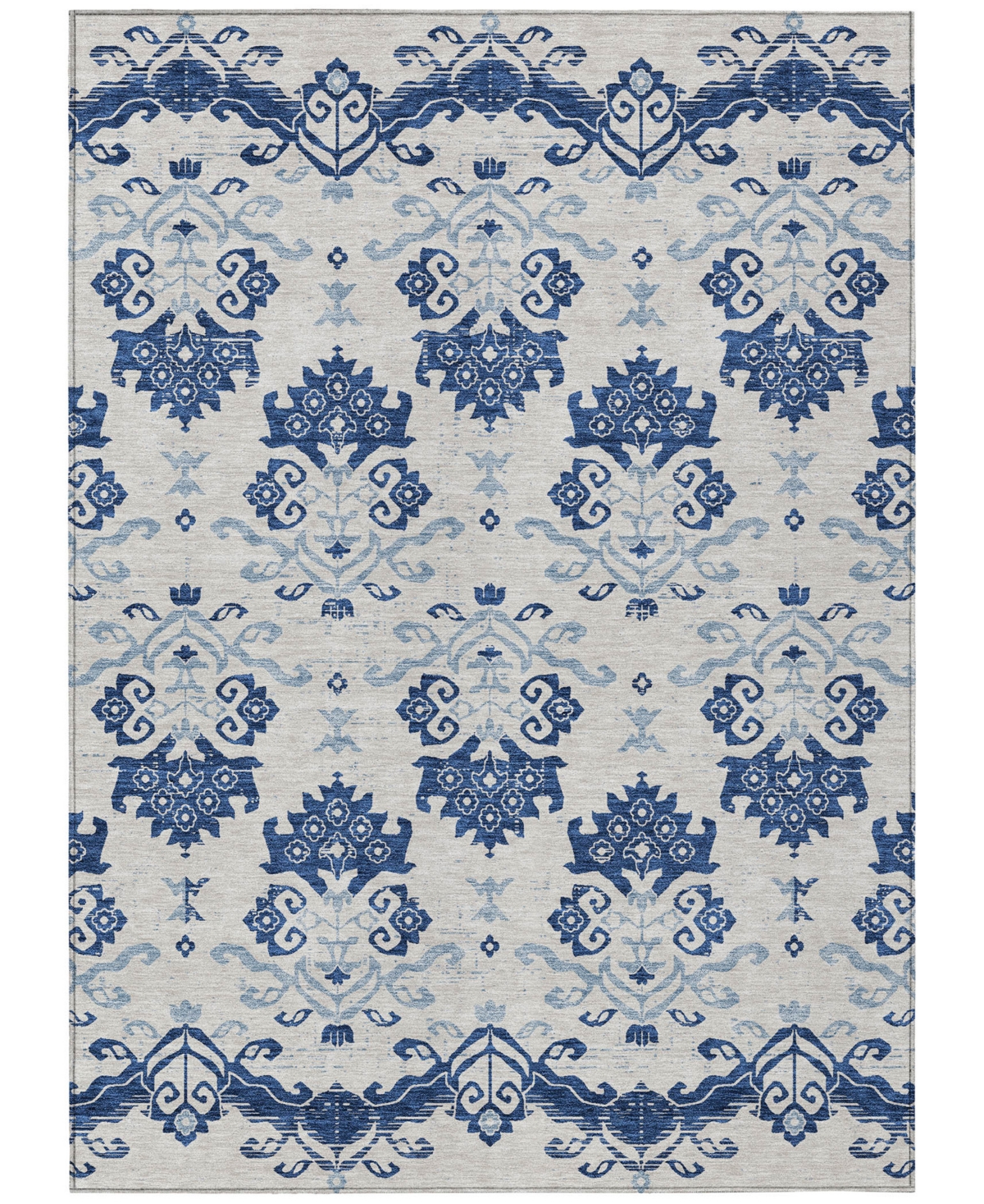Addison Chantille Acn759 5'x7'6" Area Rug In Navy
