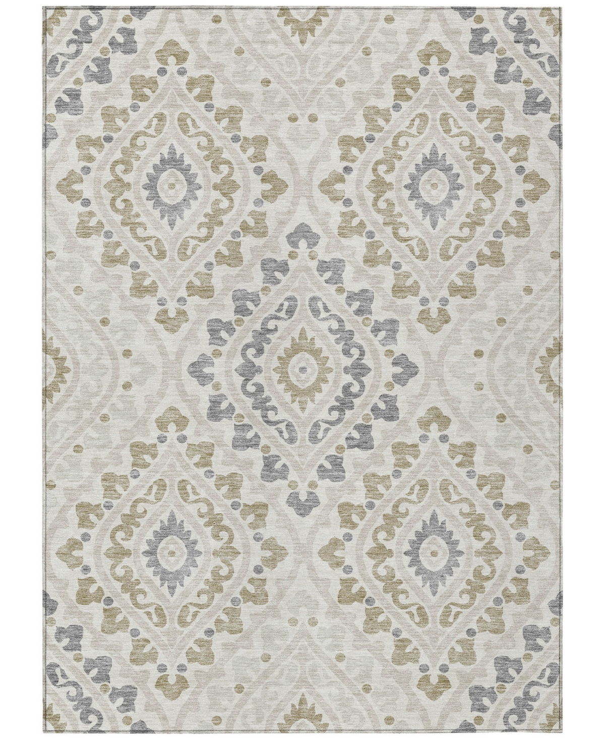 Addison Chantille Acn761 2'6"x3'10" Area Rug In Ivory