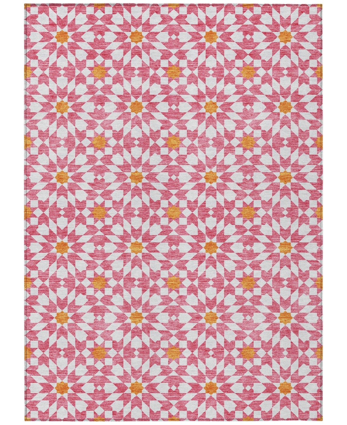 Addison Chantille Acn734 8'x10' Area Rug In Pink