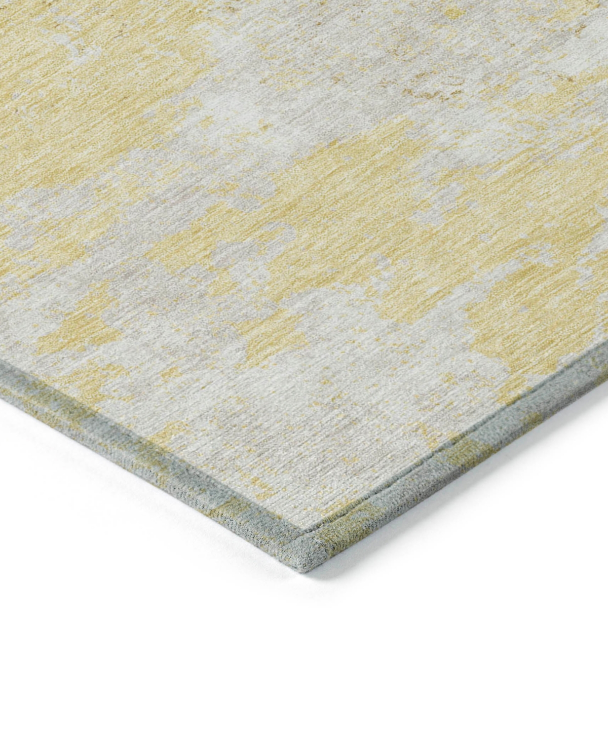 Addison Chantille Machine Washable Acn769 8'x10' Area Rug In Gold