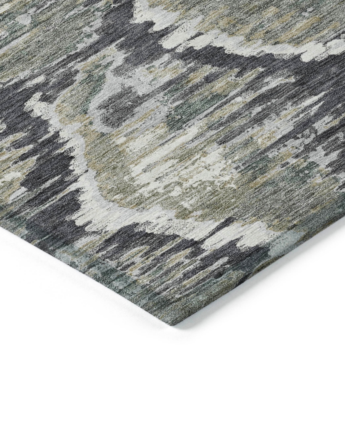 Addison Chantille Acn767 8'x10' Area Rug In Charcoal