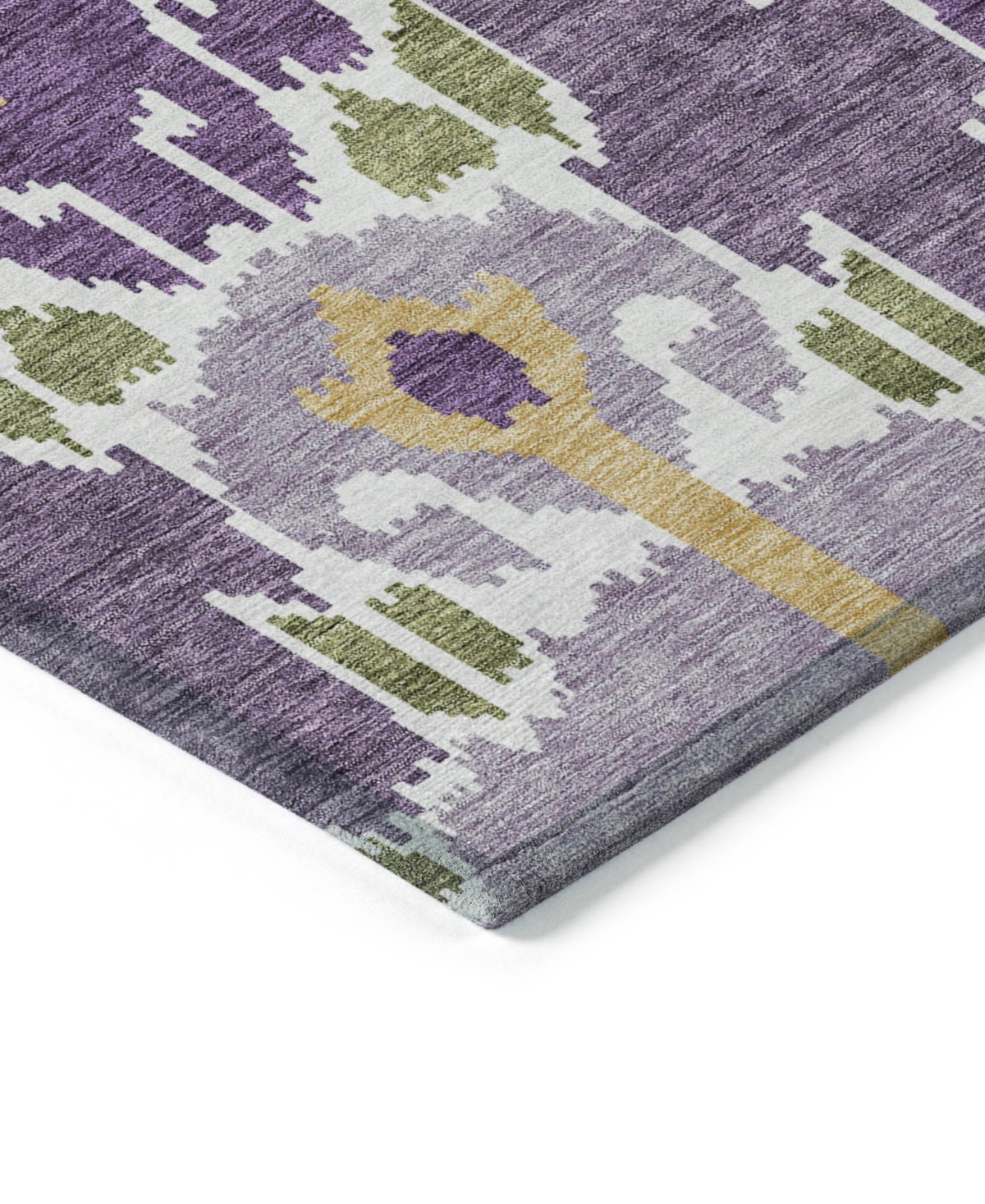 Addison Chantille Machine Washable Acn748 8'x10' Area Rug In Purple