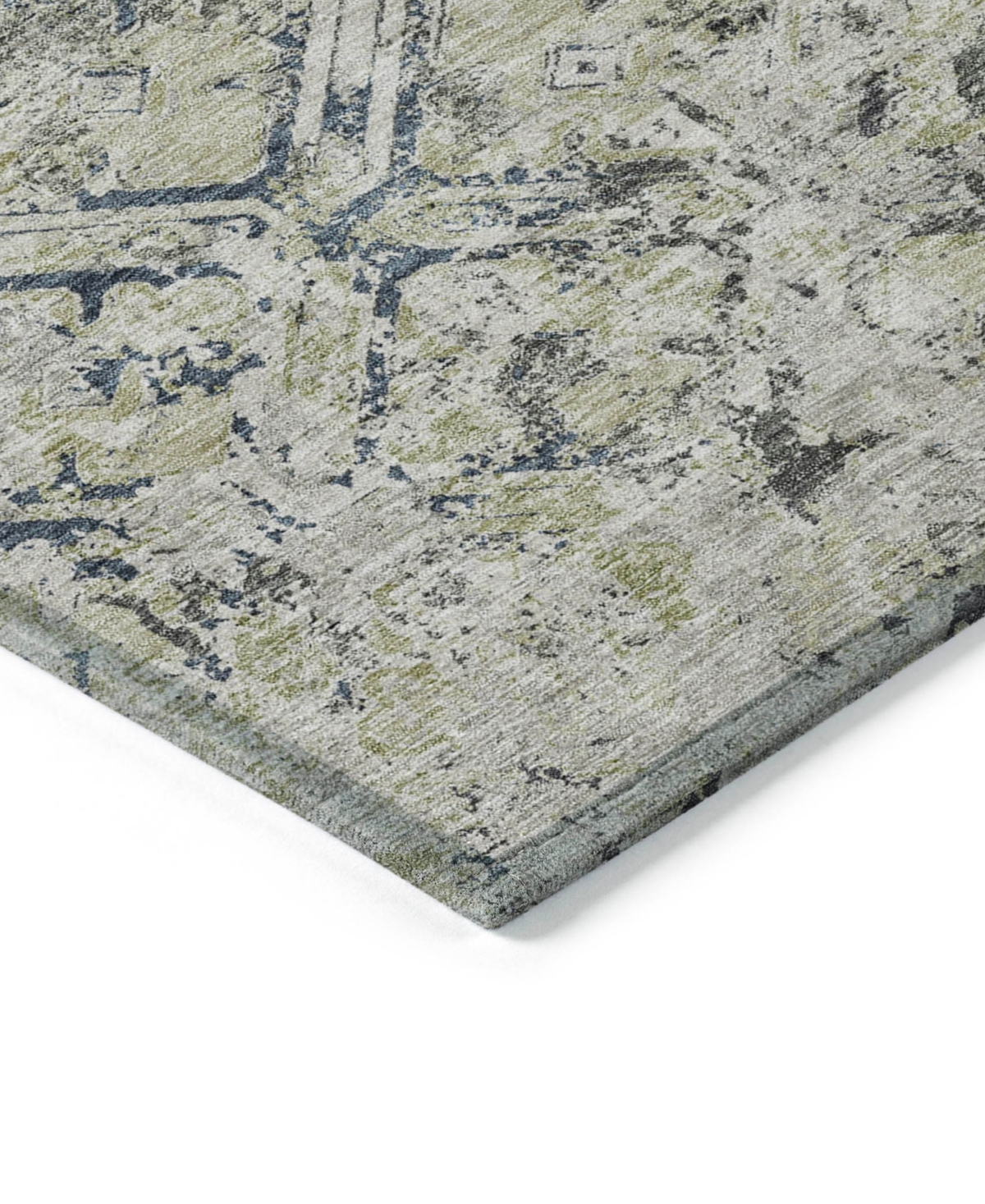 Addison Chantille Acn768 3'x5' Area Rug In Silver