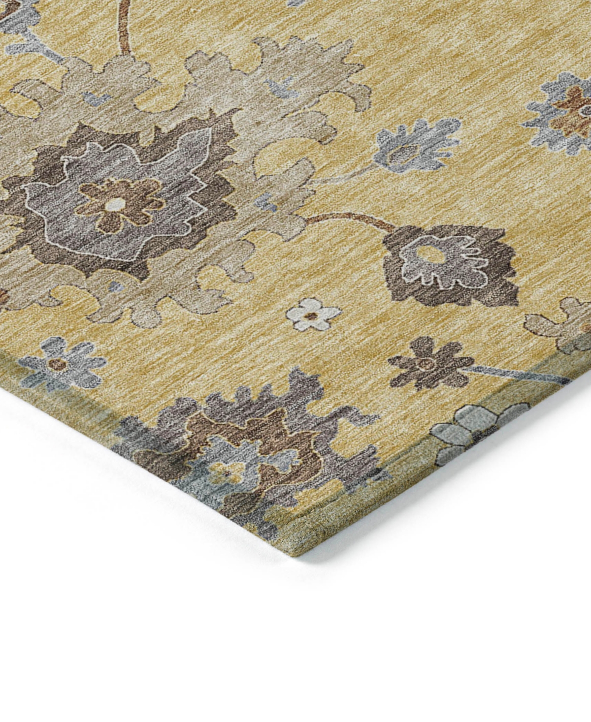 Addison Chantille Acn753 3'x5' Area Rug In Gold