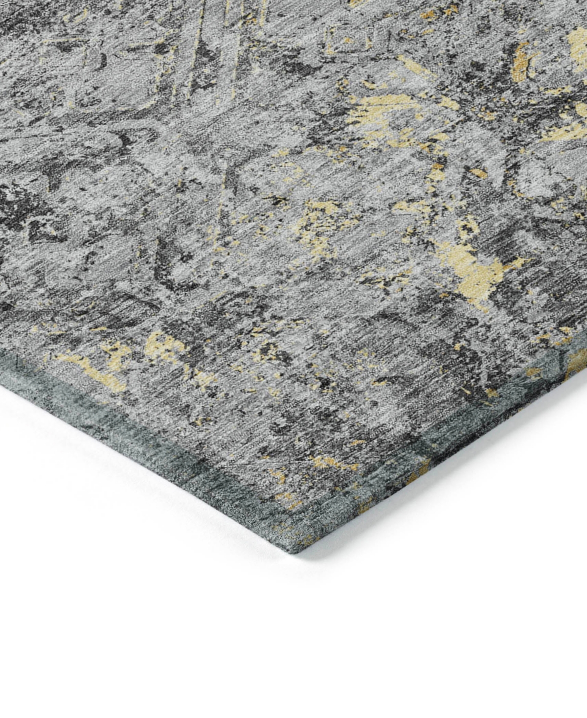 Addison Chantille Acn768 2'3"x7'6" Runner Area Rug In Gray