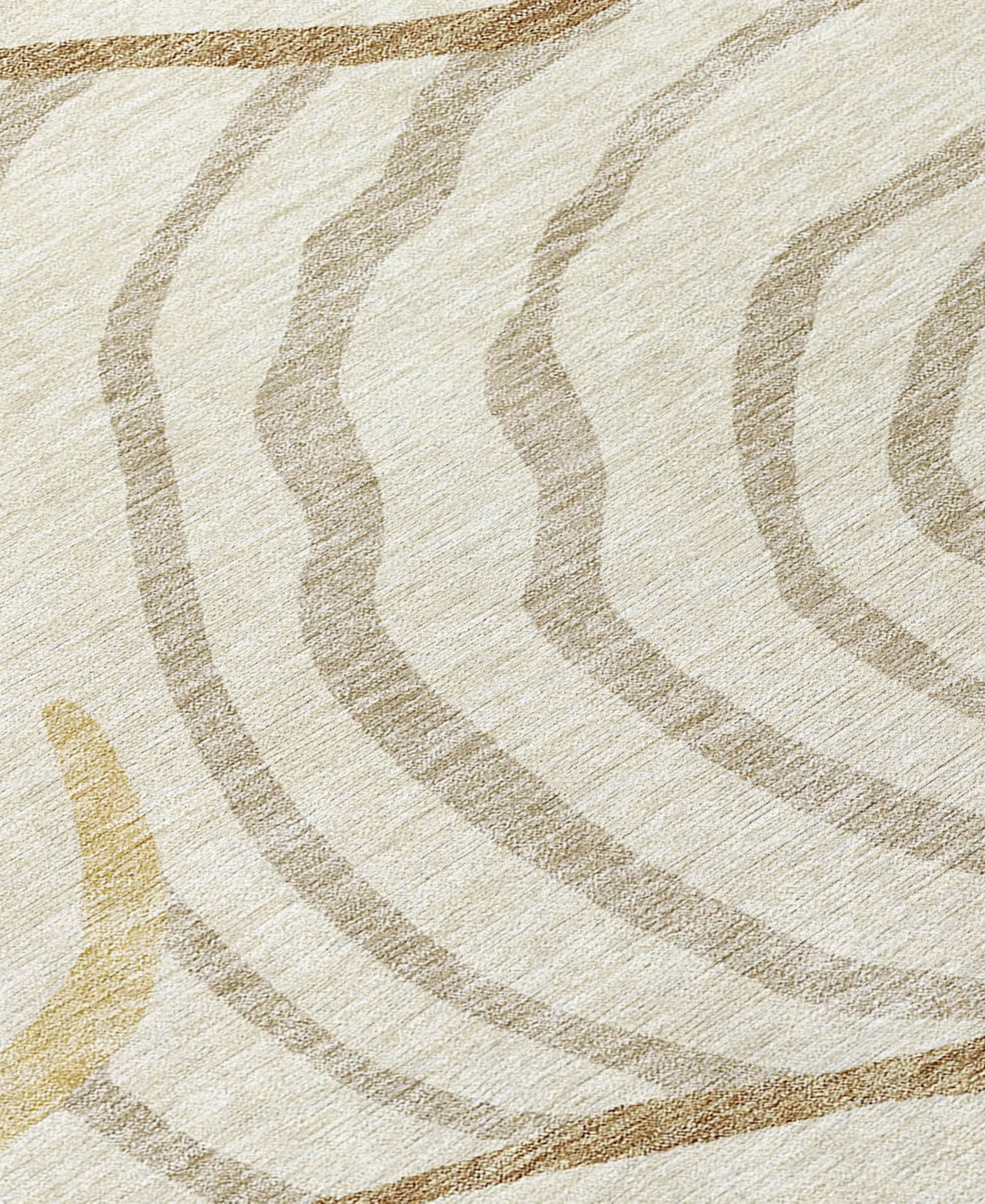 Addison Chantille Acn765 8'x10' Area Rug In Gold