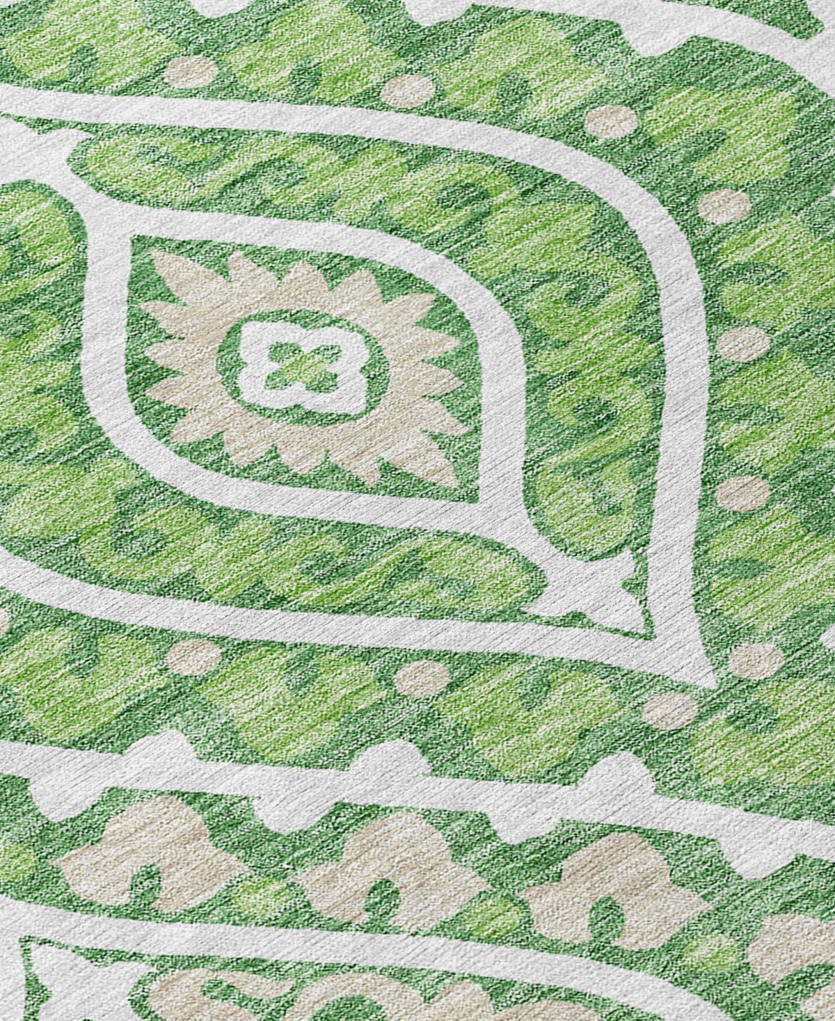 Addison Chantille Acn761 8'x10' Area Rug In Green