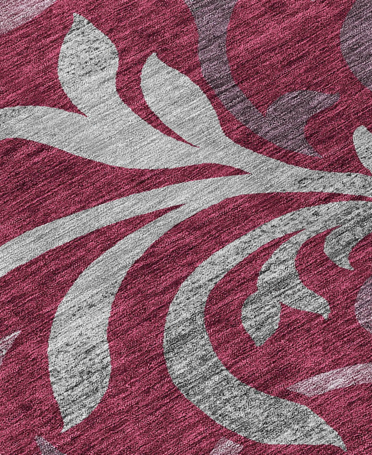 Addison Chantille Acn764 8'x10' Area Rug In Cranberry