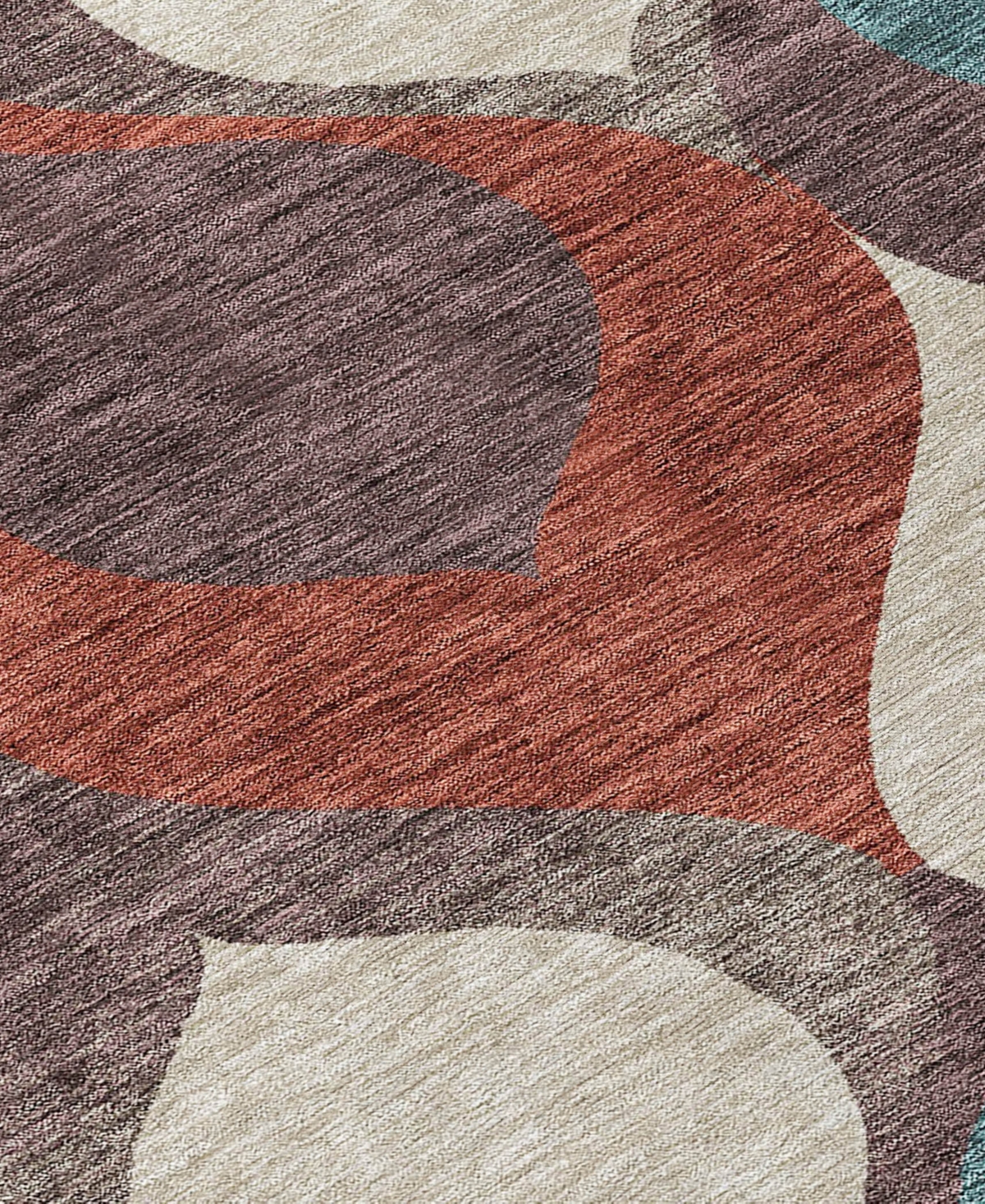 Addison Chantille Machine Washable Acn749 8'x10' Area Rug In Brown