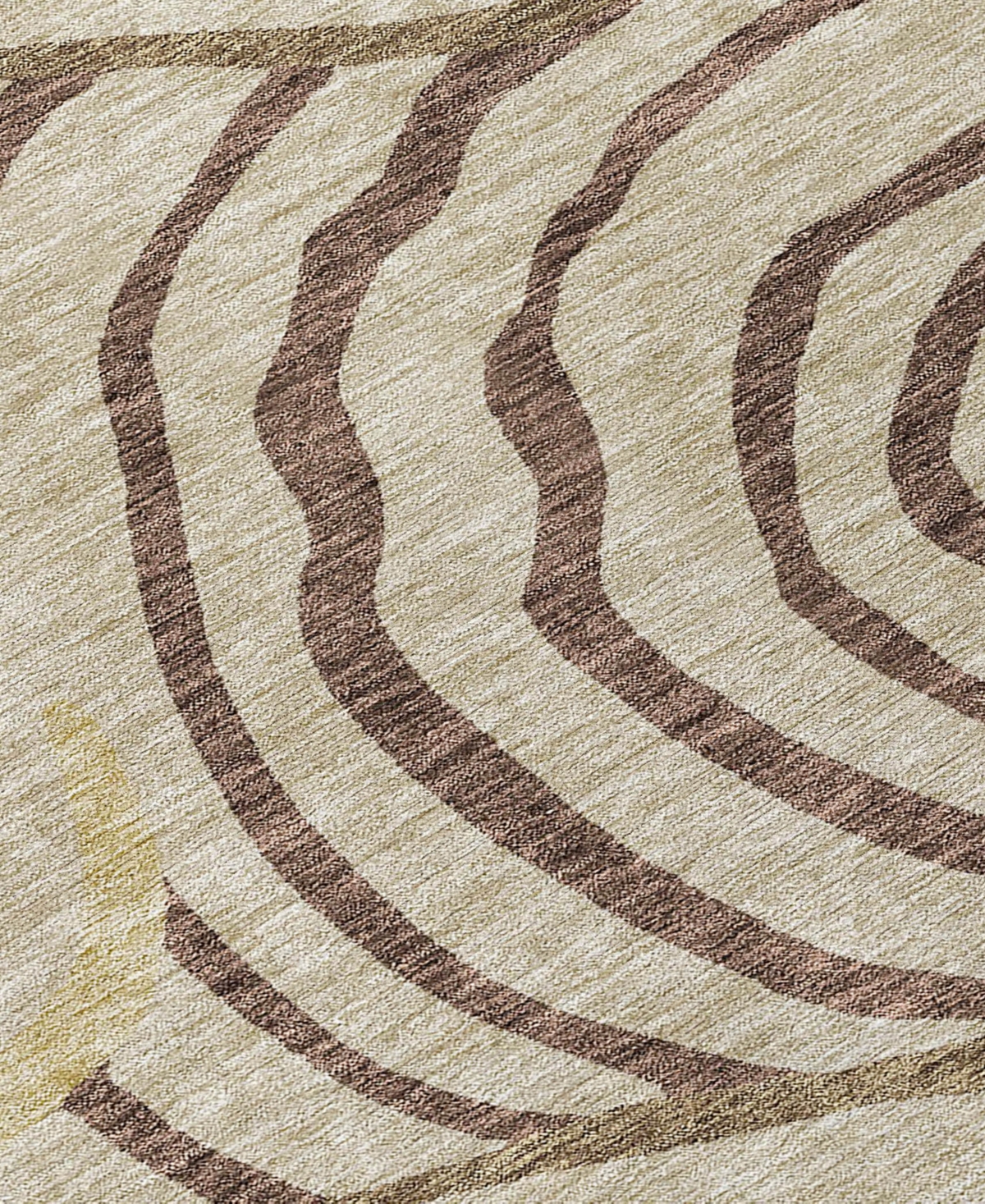 Addison Chantille Machine Washable Acn765 3'x5' Area Rug In Brown