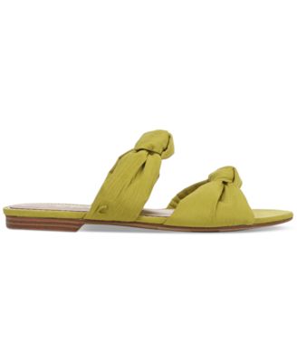 Marissa Knotted Flat Slide Sandals