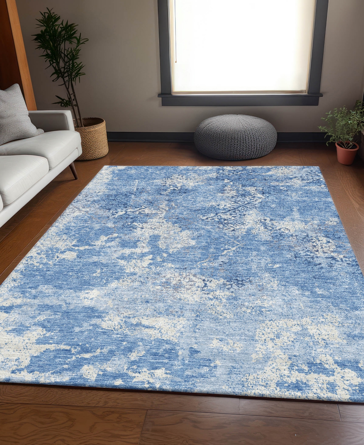 Addison Chantille Acn769 5'x7'6" Area Rug In Blue