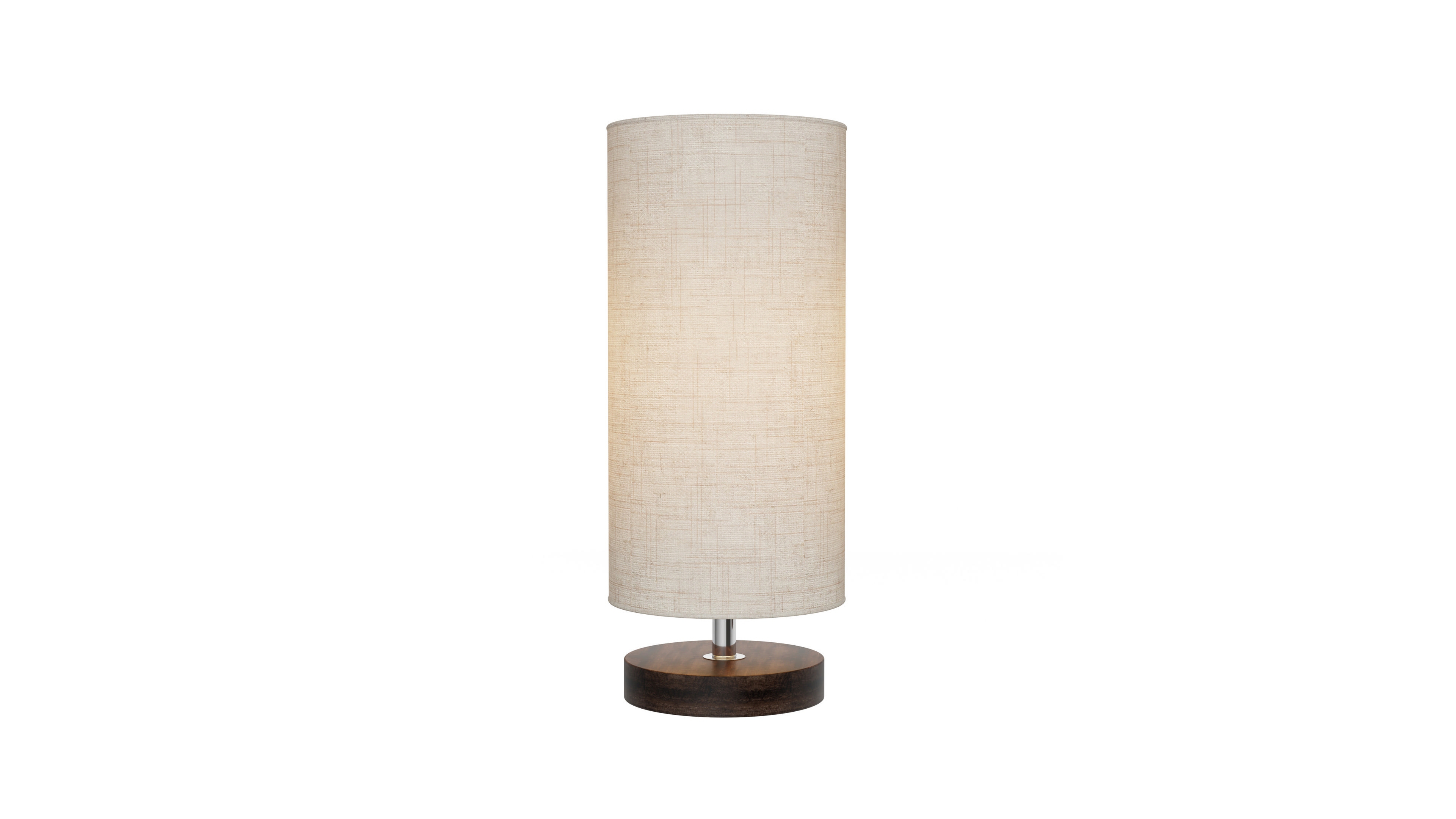 Lavish Home 12.25" Modern Led Cylinder Table Lamp