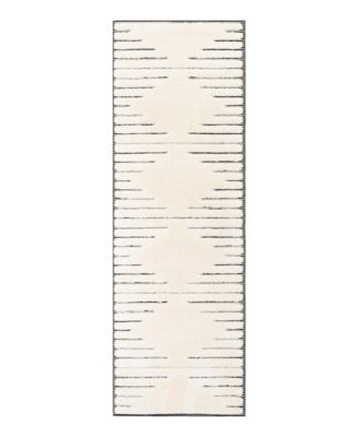 Prismatic Strings 2'7"x8' Runner Area Rug